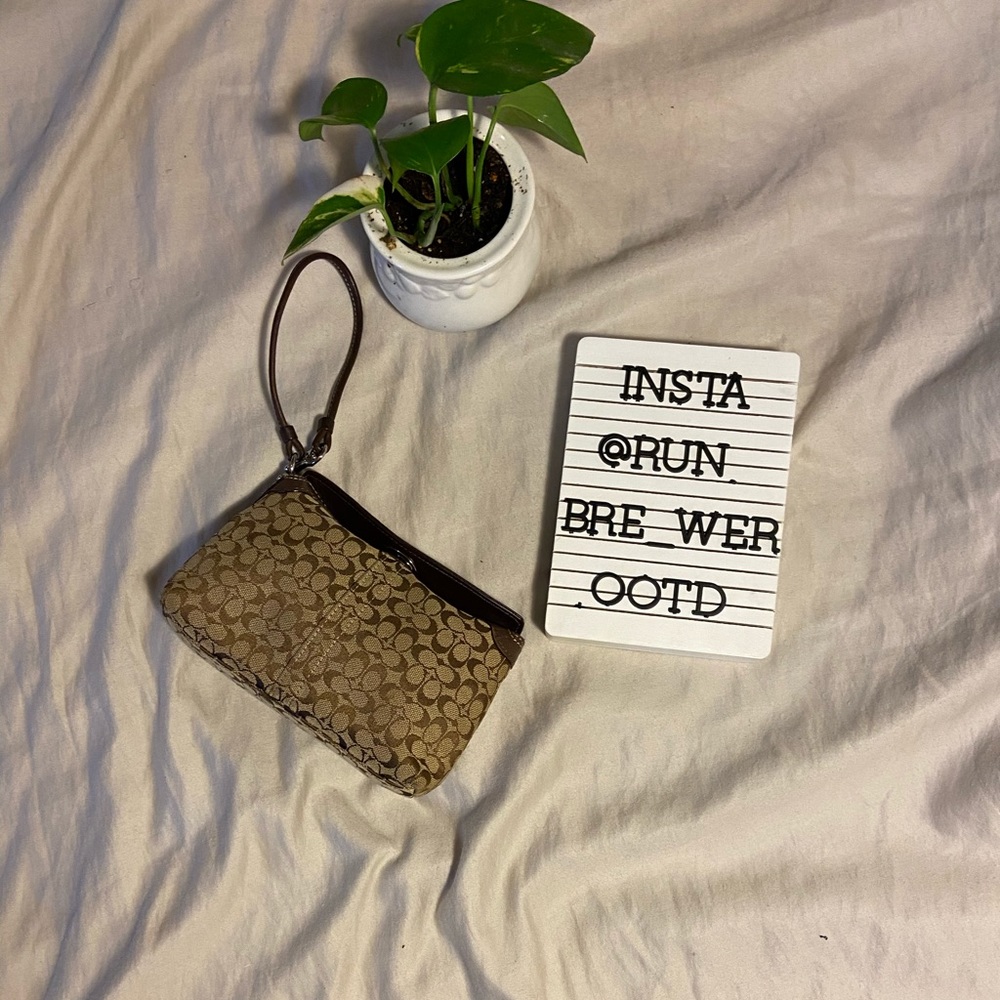 Coach wristlet